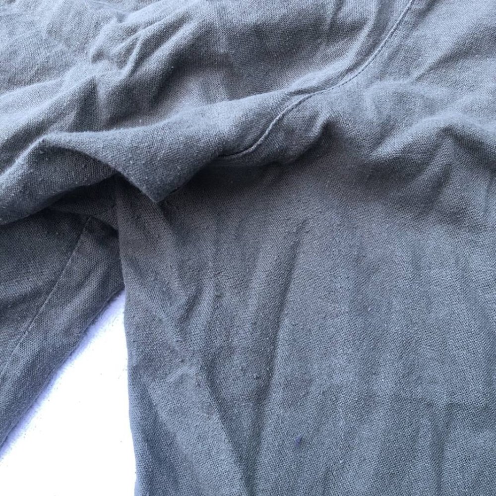 Ellos Women's Olive Linen Blend Shorts - Picture 10 of 12